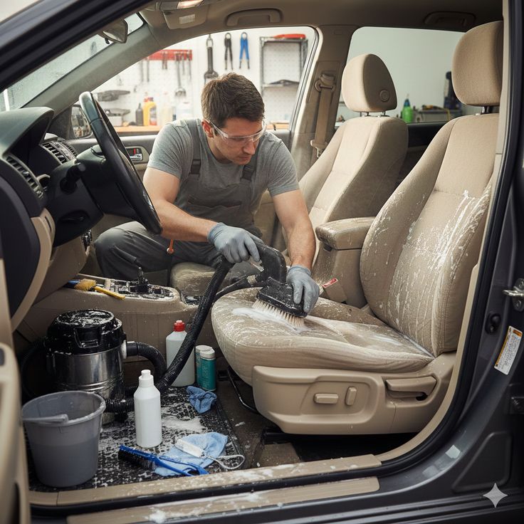 Best interior car cleaning service in Lucknow